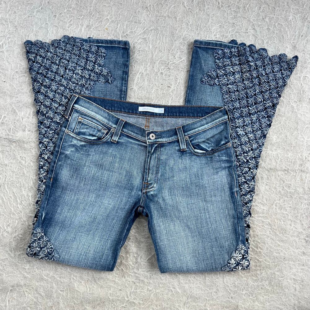 Carlos Miele Embellished Denim Jeans – Size 44